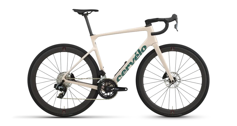 2027 Cervelo Caledonia-5 Rival AXS Carbon Road Bike in Sandstone