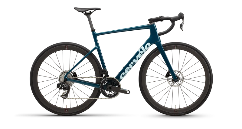 Cervelo Caledonia Force AXS Carbon Road Bike in Nightshift Blue