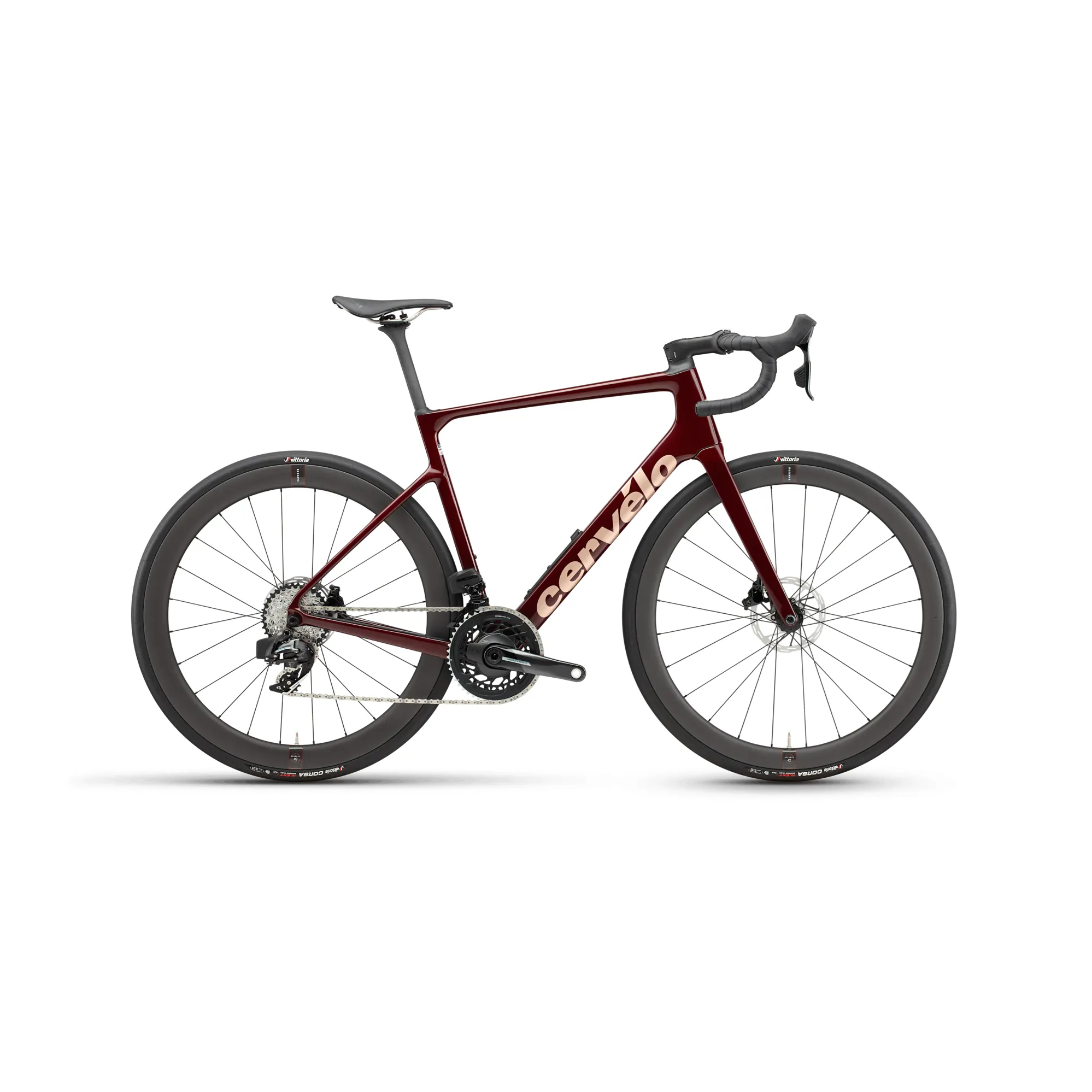 Cervelo CALEDONIA 5 SRAM Force AXS Carbon Road Bike Carmine Red 54cm
