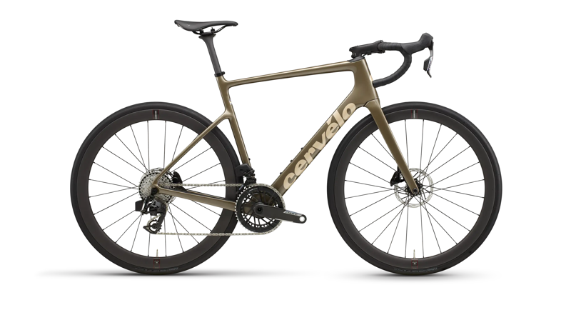 Cervelo Caledonia Force AXS Carbon Road Bike in Mocha