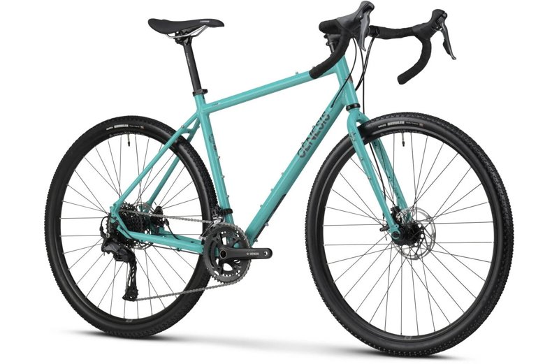 Genesis CDA 20 Aluminium Gravel Bike in John Teal Green-4