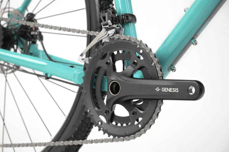 Genesis CDA 20 Aluminium Gravel Bike in John Teal Green-1