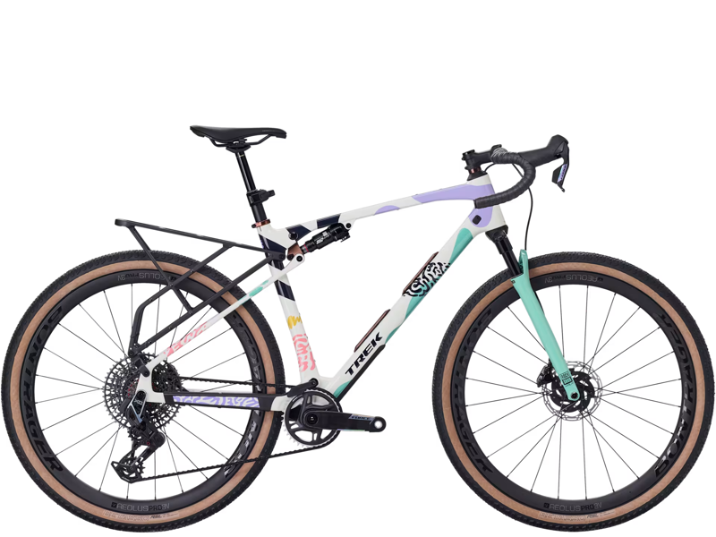 2026 Trek Checkout SL 7 AXS Carbon Gravel Bike in White Sage Blue