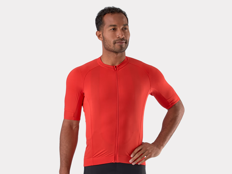 Trek Circuit Mens Road Cycling Jersey Red