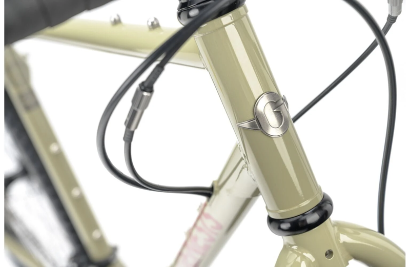 2025 Genesis Croix De Fer 30 Steel Gravel Bike in Green-5