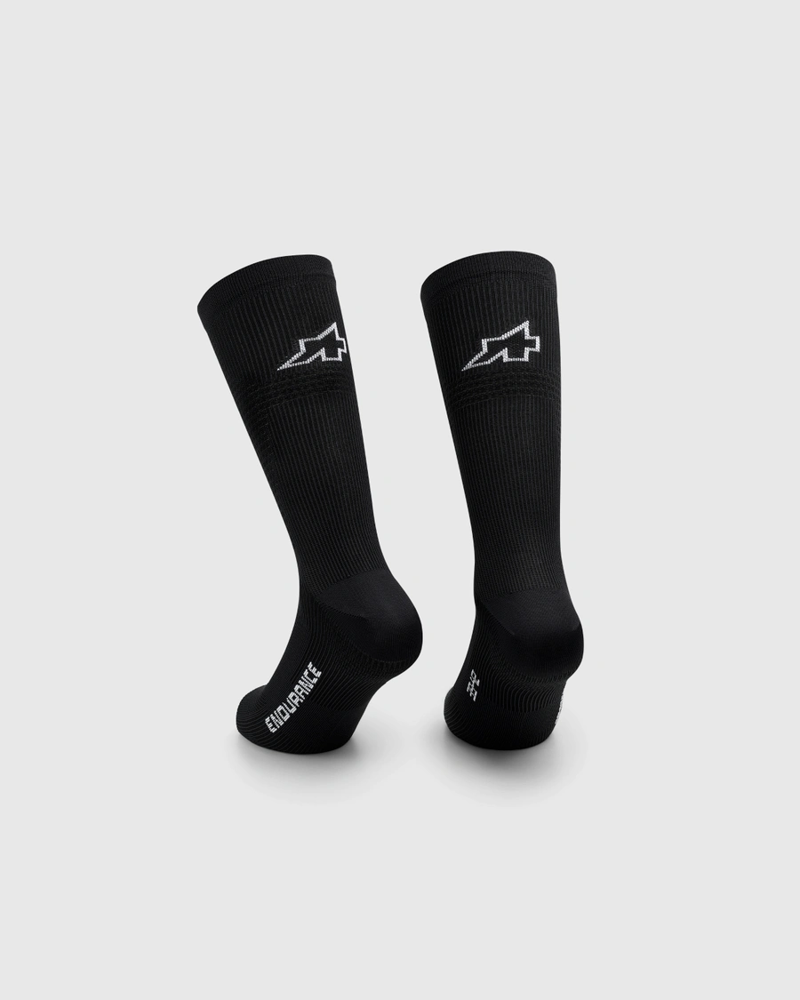 Assos Endurance Road Cycling Socks S11 Black Series-1