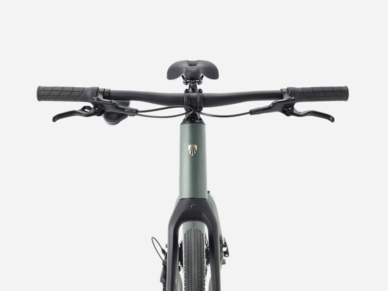 2026 Trek FX Sport AL 3 Step Over Hybrid Bike in Keswick Green-2