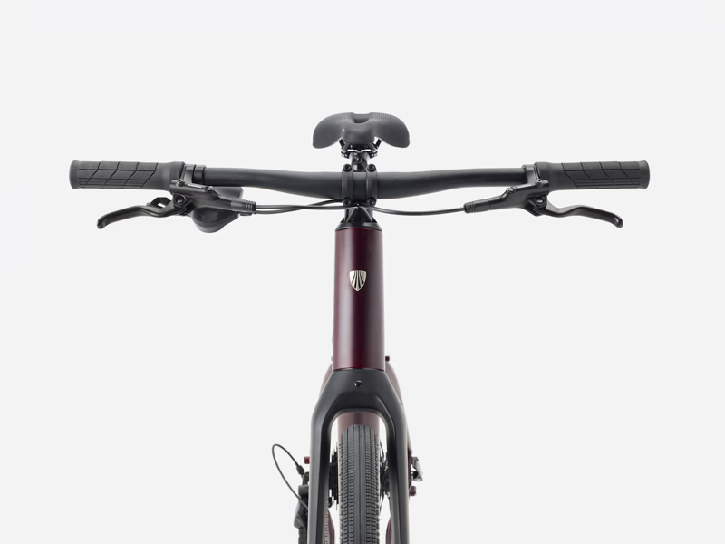 2026 Trek FX Sport AL 3 Step Over Hybrid Bike in Cobra Blood Red-3