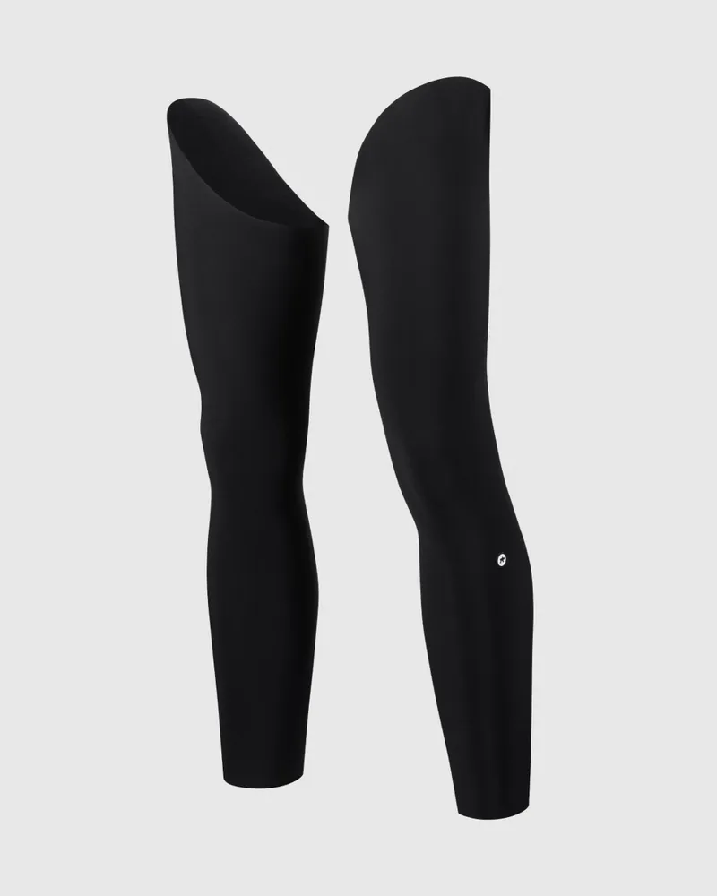 Assos GT Spring Fall Thermal Cycling Leg Warmers C2 Black Series-1