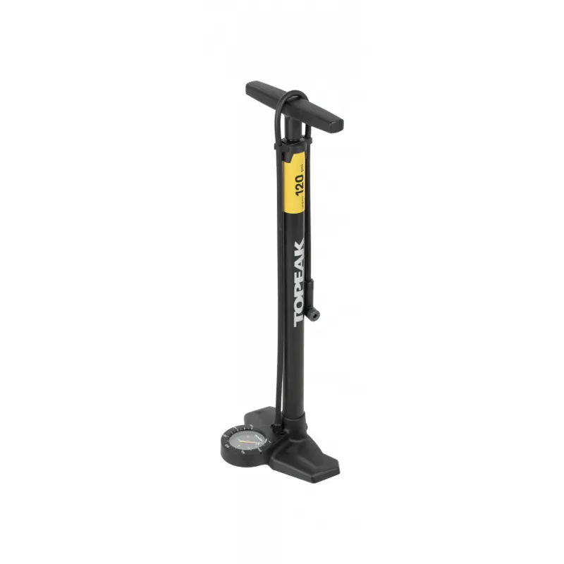 JoeBlow Sport EX Bicycle Track Pump in Yellow