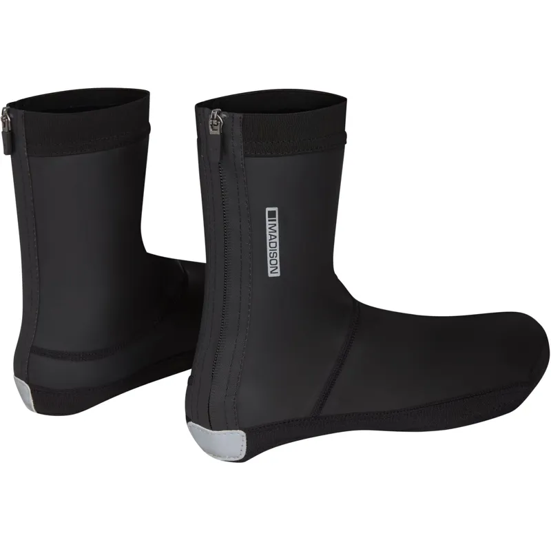 Madison Flux Open or Closed Sole Waterproof Cycling Overshoes in Black-3