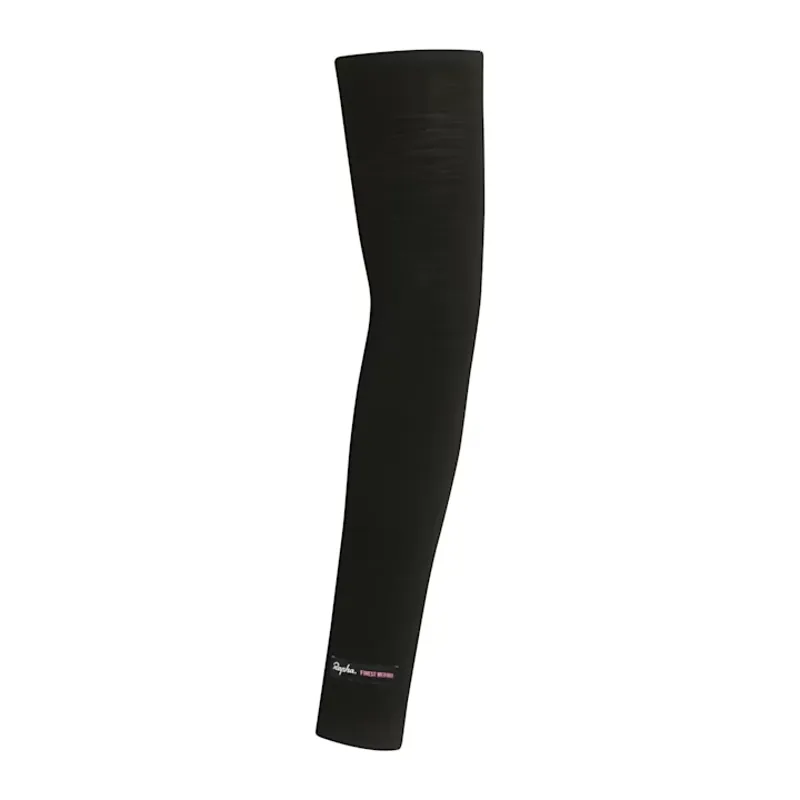 Rapha Merino Wool Cycling Arm Warmers in Black