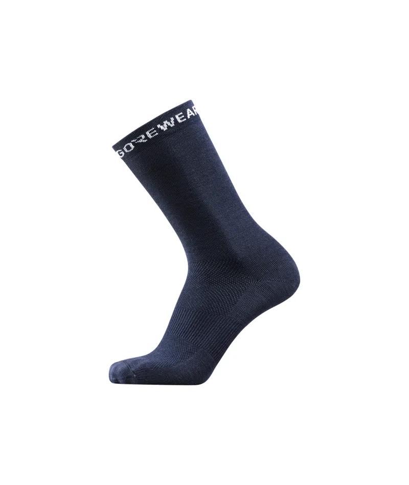 Gorewear Essential Merino Wool Cycling XLG Socks in Orbit Blue