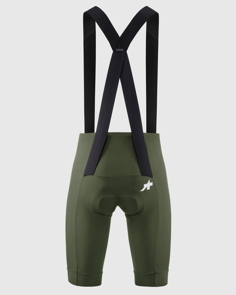 Assos Mille GT Road Cycling Bib Shorts S11 in Moss Green-1