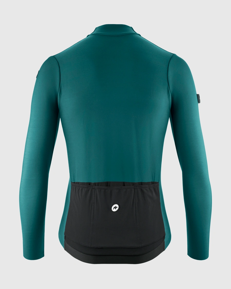 Assos Mille GT 2/3 Season Long Sleeve Cycling Jersey Foundation Green-1