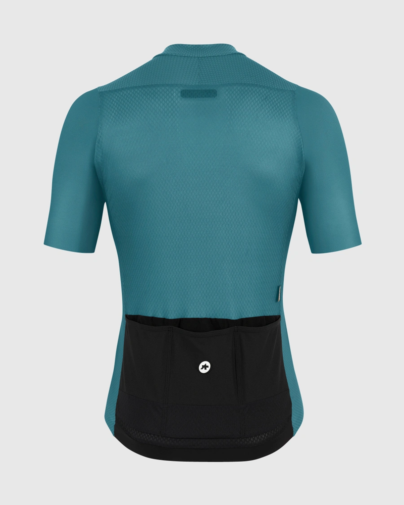 Assos Mille GT Short Sleeve Cycling Jersey S11 in Foundation Green-1