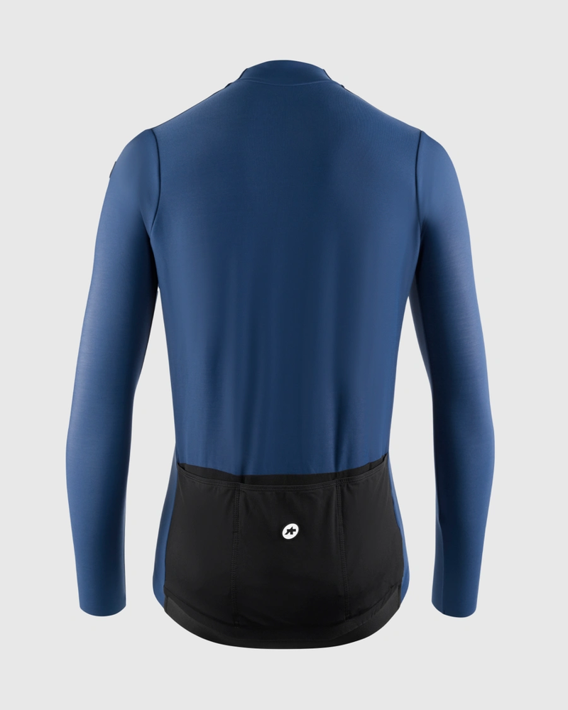 Assos Mille GT 2/3 Long Sleeve Road Cycling Jersey in Stone Blue-1