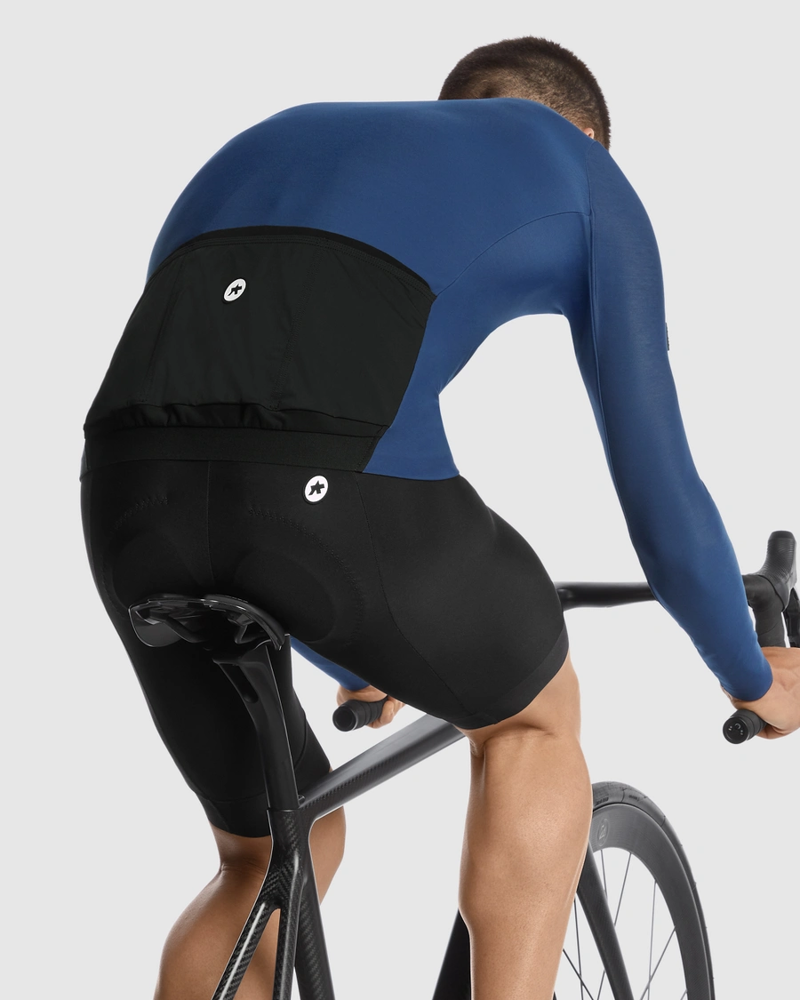 Assos Mille GT 2/3 Long Sleeve Road Cycling Jersey in Stone Blue-2
