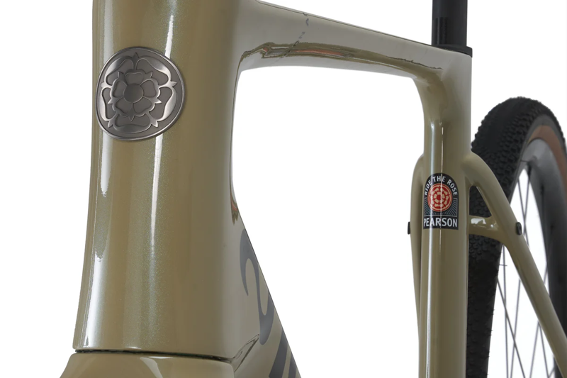 Pearson On and On GRX815 Di2 1 x 11speed Carbon Gravel Bike in Stone-1