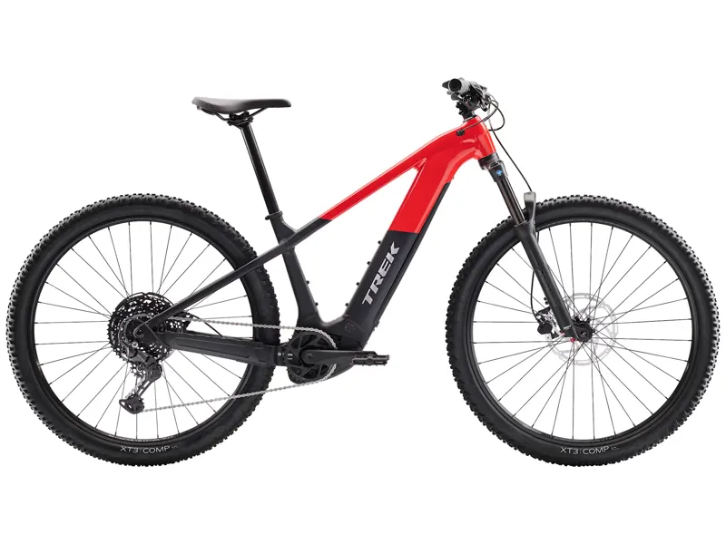 2026 Trek Powerfly+ 4 27.5 Electric Mountain Bike in Radioactive Red