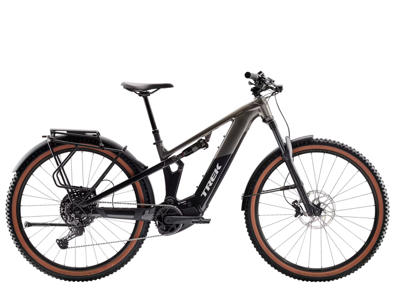 2026 Trek Powerfly FS+ 4 Equipped 800Wh Electric MTB Mercury/Dark Web