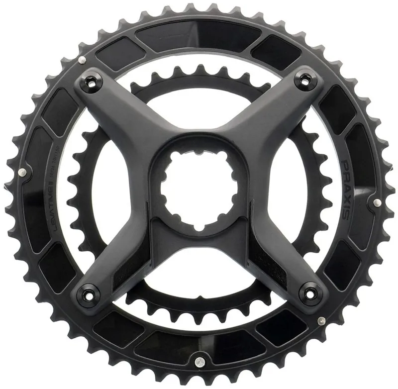 Praxis Direct mount spider and chainrings Levatime 2 50/34