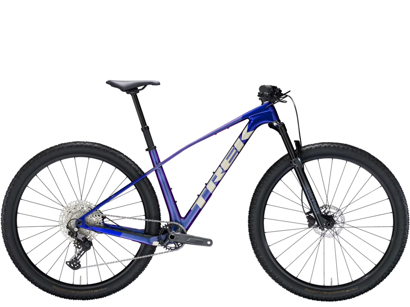 2026 Trek Procaliber 9.5 Carbon XC Mountain Bike Purple Flip Hex Blue