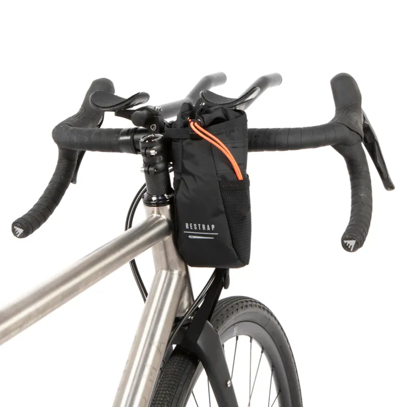 Restrap Race Stem Bike Packing Bag 1.1L In Black