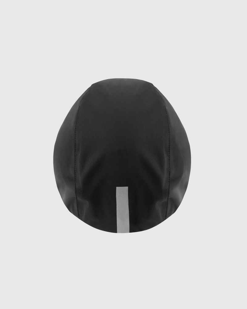 Assos 2/3 Spring Summer Rain Cap Waterproof Cycling Hat Black Series-1