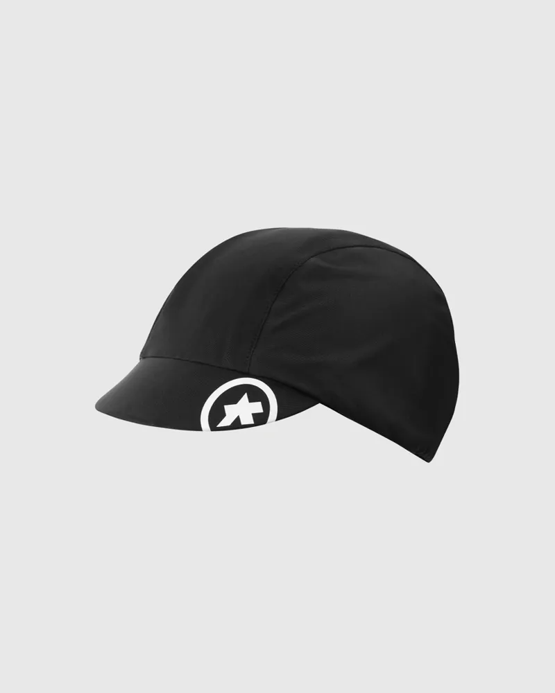 Assos 2/3 Spring Summer Rain Cap Waterproof Cycling Hat Black Series