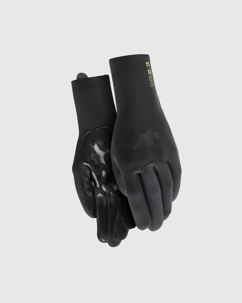 Assos Rain Gloves Neoprene Cycling Gloves P1 Black