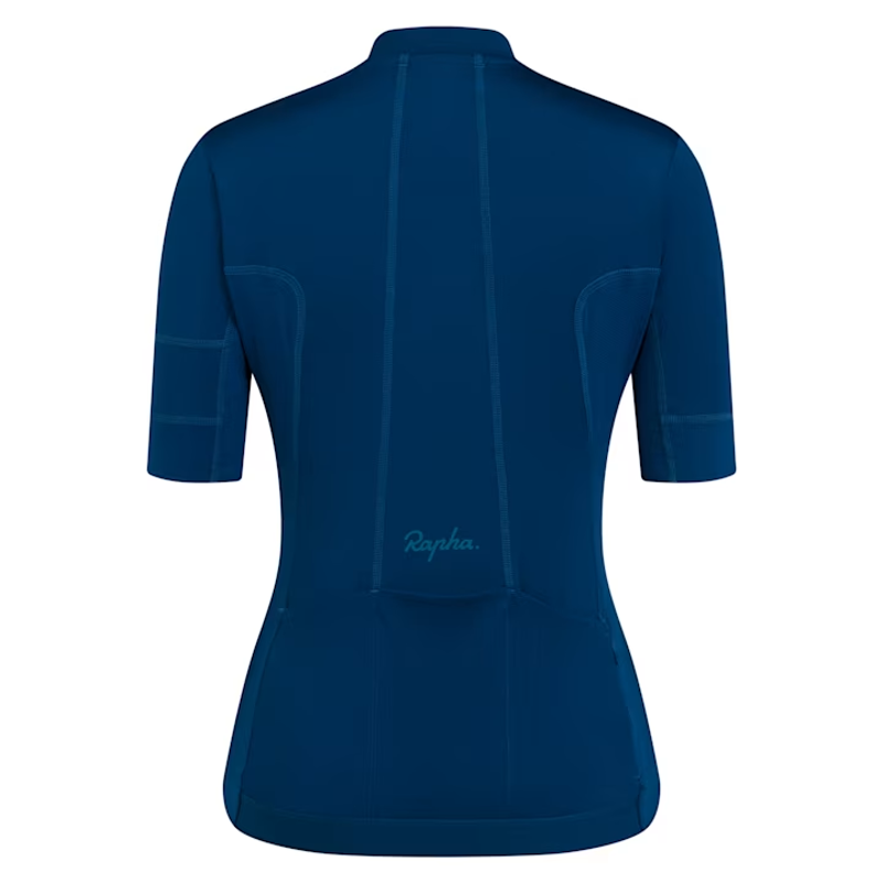 Rapha Womens Short Sleeve Road Jersey in Jewelled Blue-1