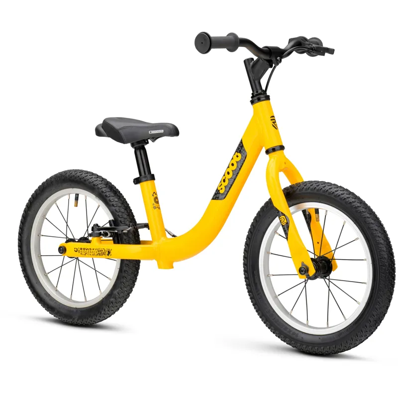 Ridgeback Scoot XL 14inch Balance Bike in Yeehaw Yellow 3 to 5 years-1