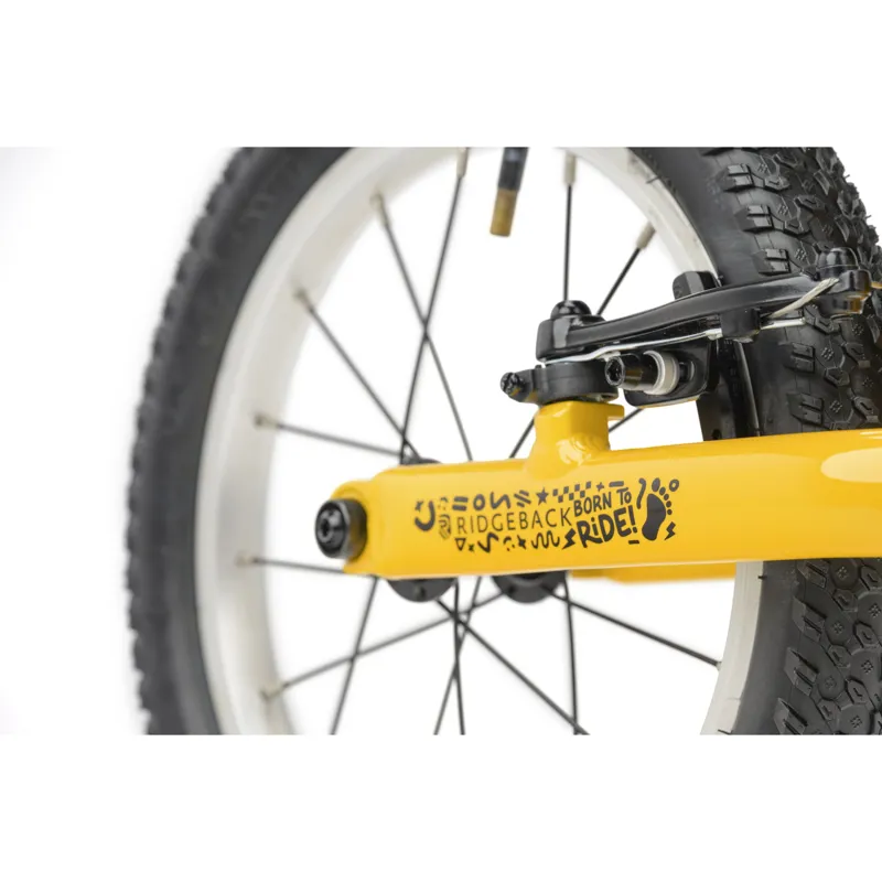 Ridgeback Scoot XL 14inch Balance Bike in Yeehaw Yellow 3 to 5 years-3