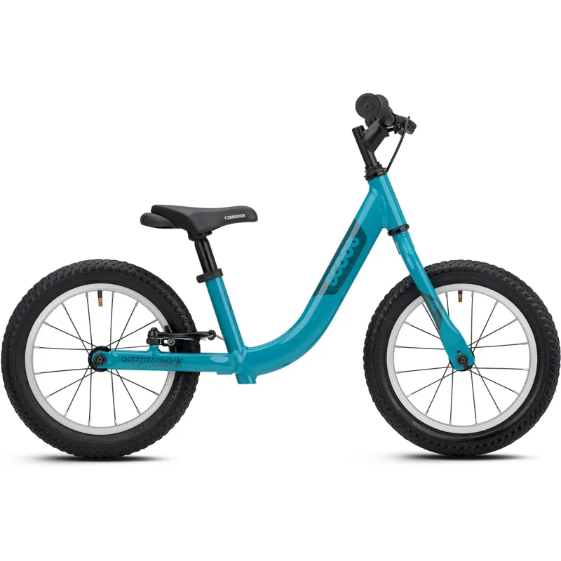 Ridgeback Scoot XL 14inch Balance Bike in Turbo Teal 3 to 5 years old