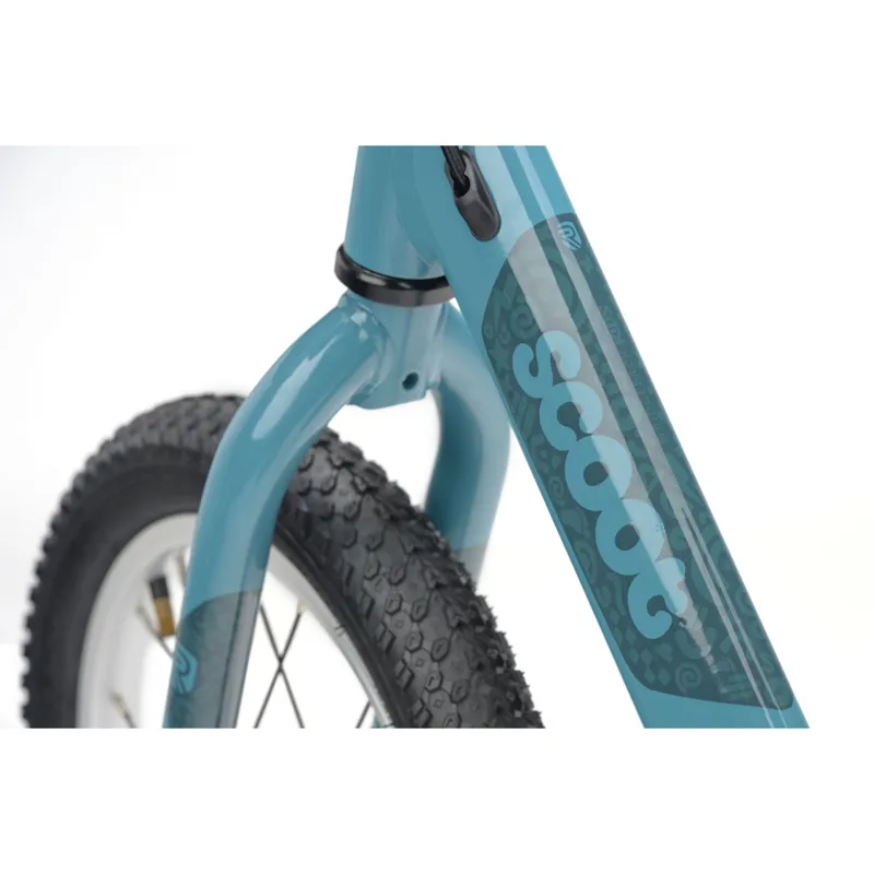 Ridgeback Scoot XL 14inch Balance Bike in Turbo Teal 3 to 5 years old-5