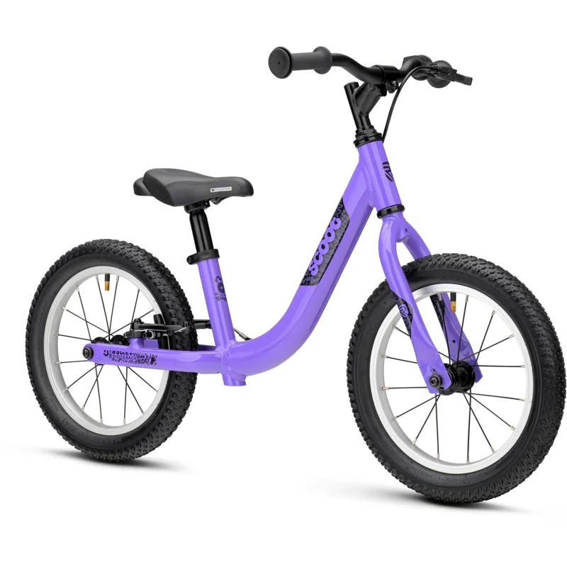 Ridgeback Scoot XL 14inch Balance Bike in Lightning Lilac 3 to 5 years old-1
