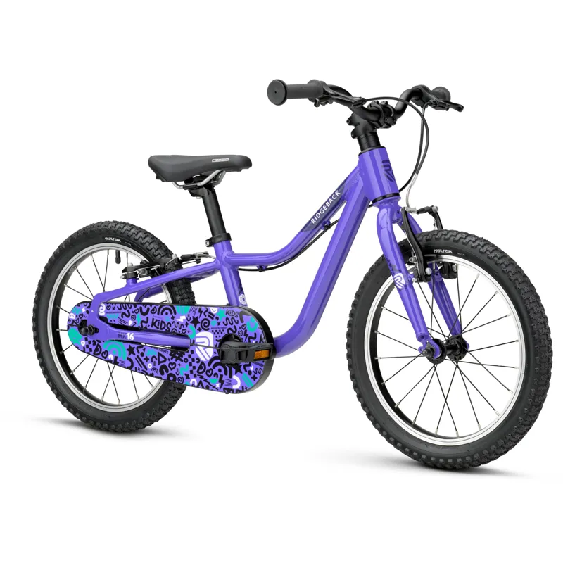 Ridgeback MX16 Kids Mountain Bike in Lightning Lilac 3.5 - 6 years old-1