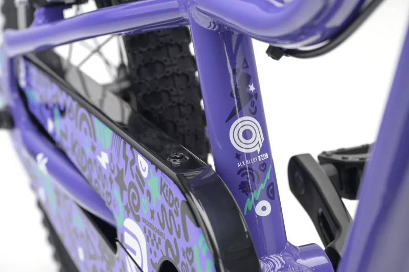 Ridgeback MX16 Kids Mountain Bike in Lightning Lilac 3.5 - 6 years old-4