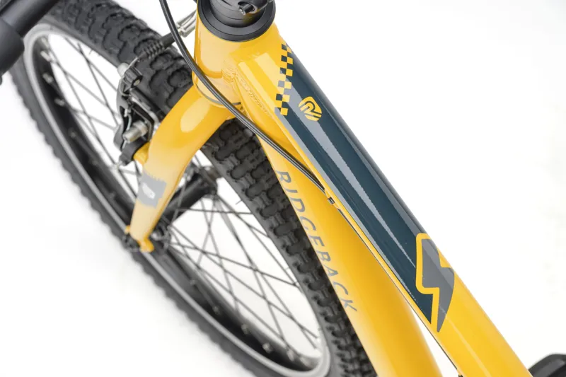 Ridgeback MX20 Kids Mountain Bike in Yeehaw Yellow 5.5 - 8.5 years old-11