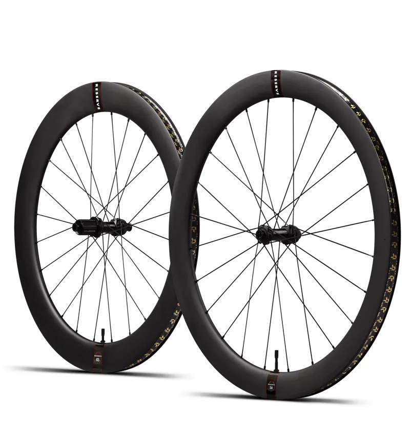 Reserve Wheels 50/65 Tubeless Carbon Disc Brake Road Wheel Set 