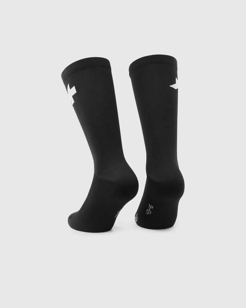 Assos R Socks S11 Road Cycling Socks Twin pack Black Series-1