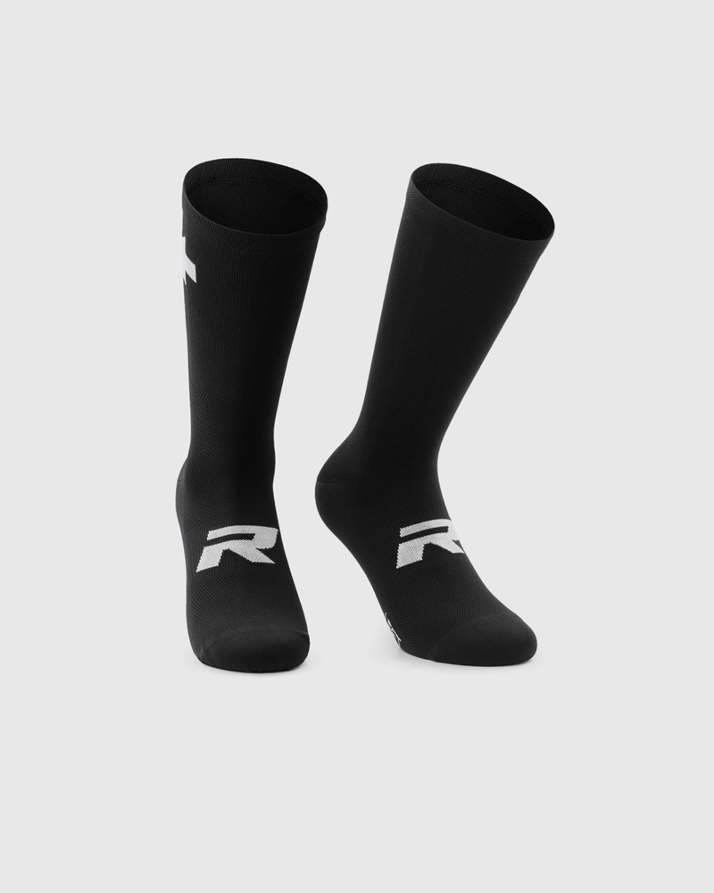 Assos R Socks S11 Road Cycling Socks Twin pack Black Series
