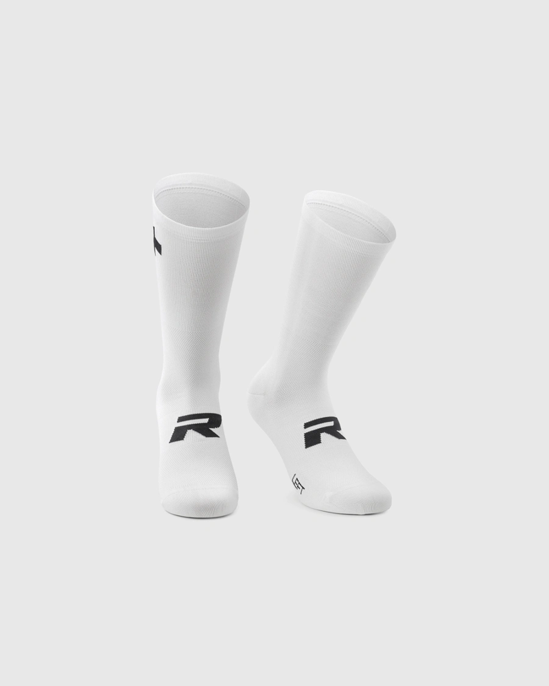 Assos R Socks S11 Road Cycling Socks Twin pack White Series