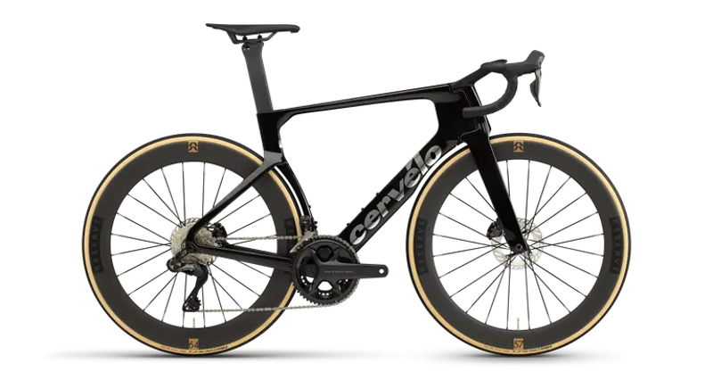 2027 Cervelo S5 Ultegra Di2 Carbon Road Race Bike in Five Black