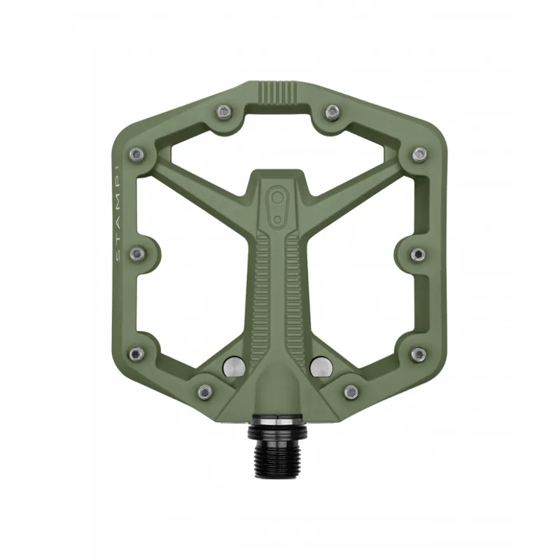 Crankbrothers Stamp 1 Gen 2 Mountain Bike Pedals in Green