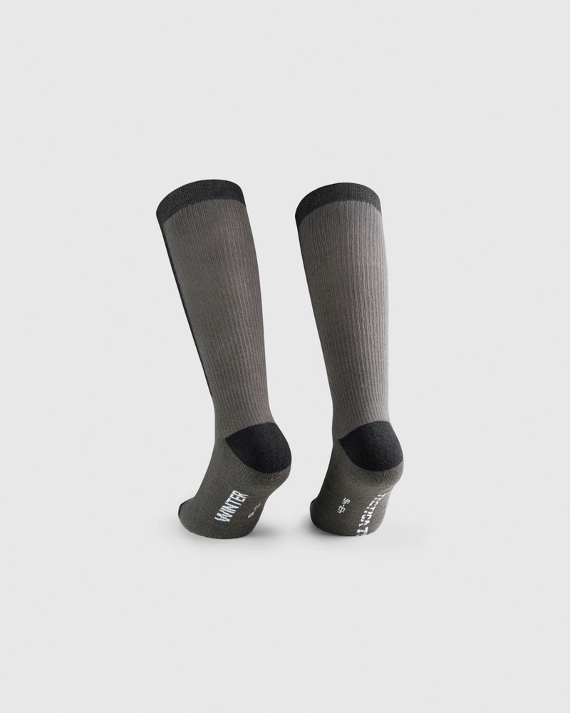 Assos Tactica Gravel MTB Winter Socks T5 Black Series-1