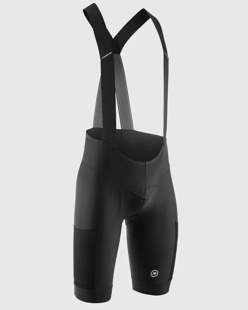 Assos Tactica Road Gravel Cycling Cargo Bib Shorts T5 Black Series