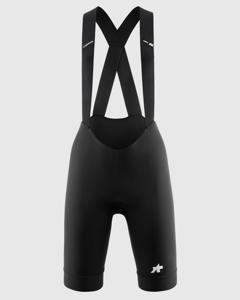 Assos UMA GT Womens Road Cycling Bib Shorts S11 in Black