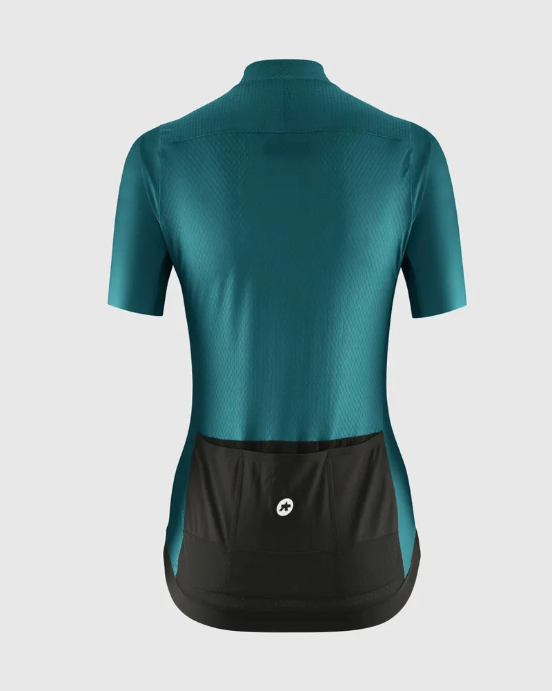 Assos Womens UMA GT Road Cycling Jersey S11 in Foundation Green-1